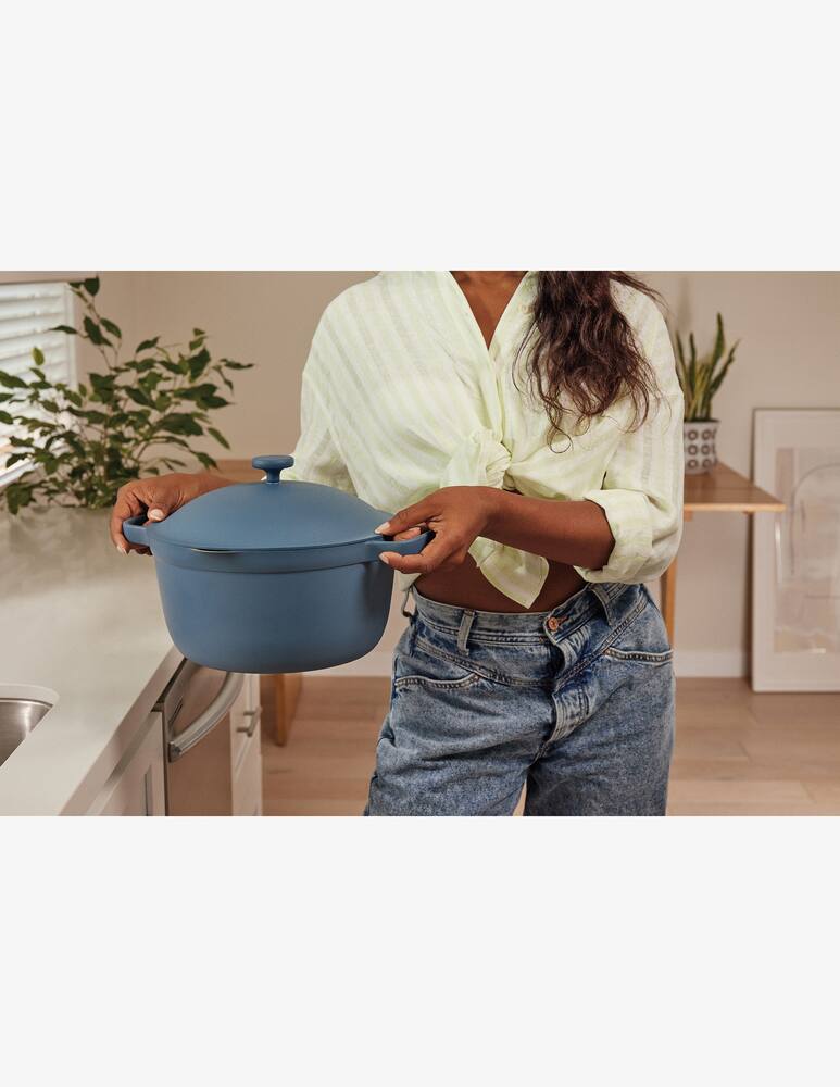 rinascente Ourplace Pentola Perfetta + cestello per arrosti - Blu