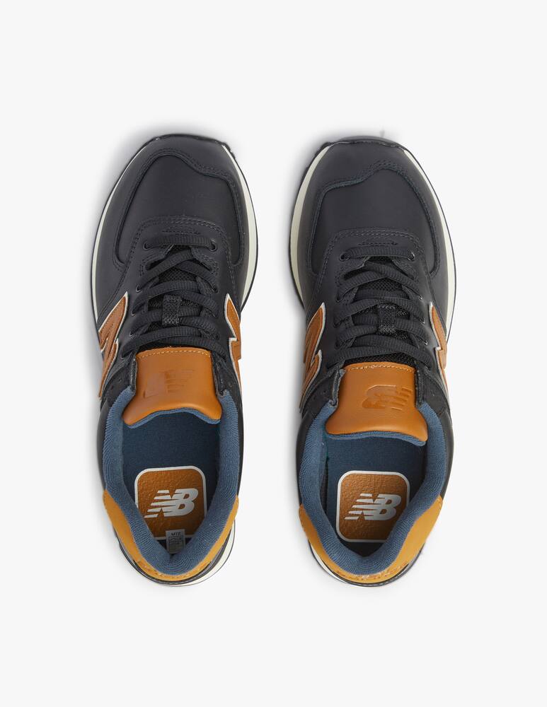 rinascente New Balance Sneakers ml574 in pelle - nero