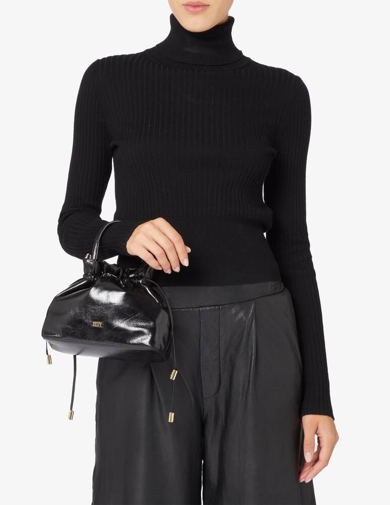 rinascente DKNY Borsa a tracolla lucida