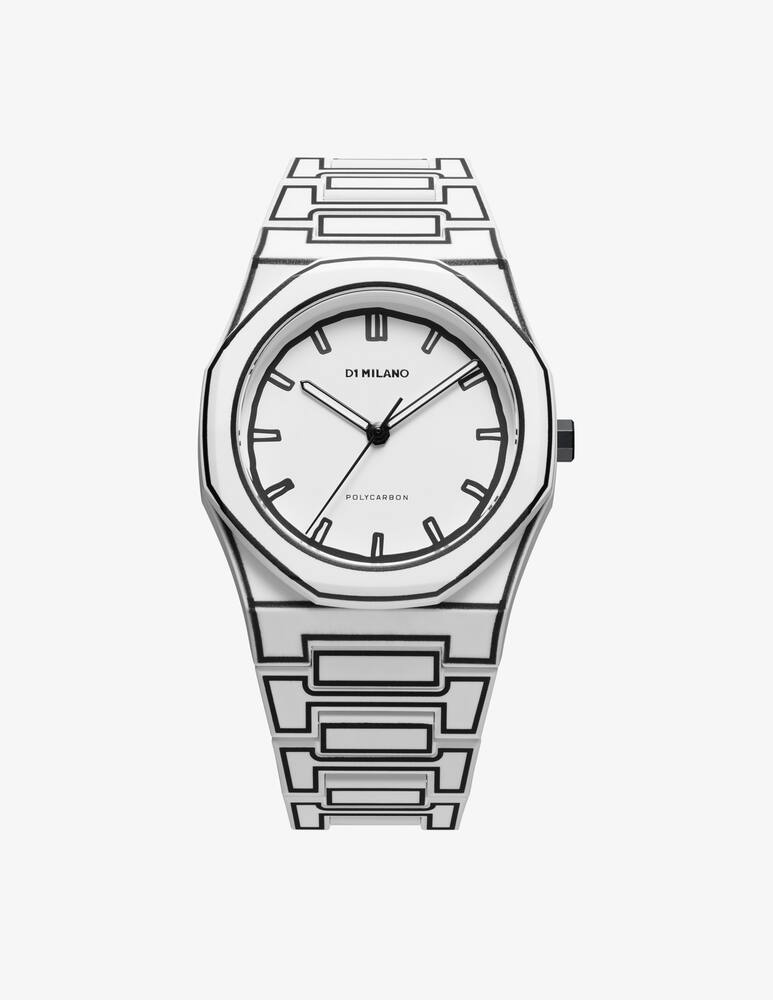 D1 Milano WHITE SKETCH watch - picture 1 D1 Milano WHITE SKETCH watch - picture 1