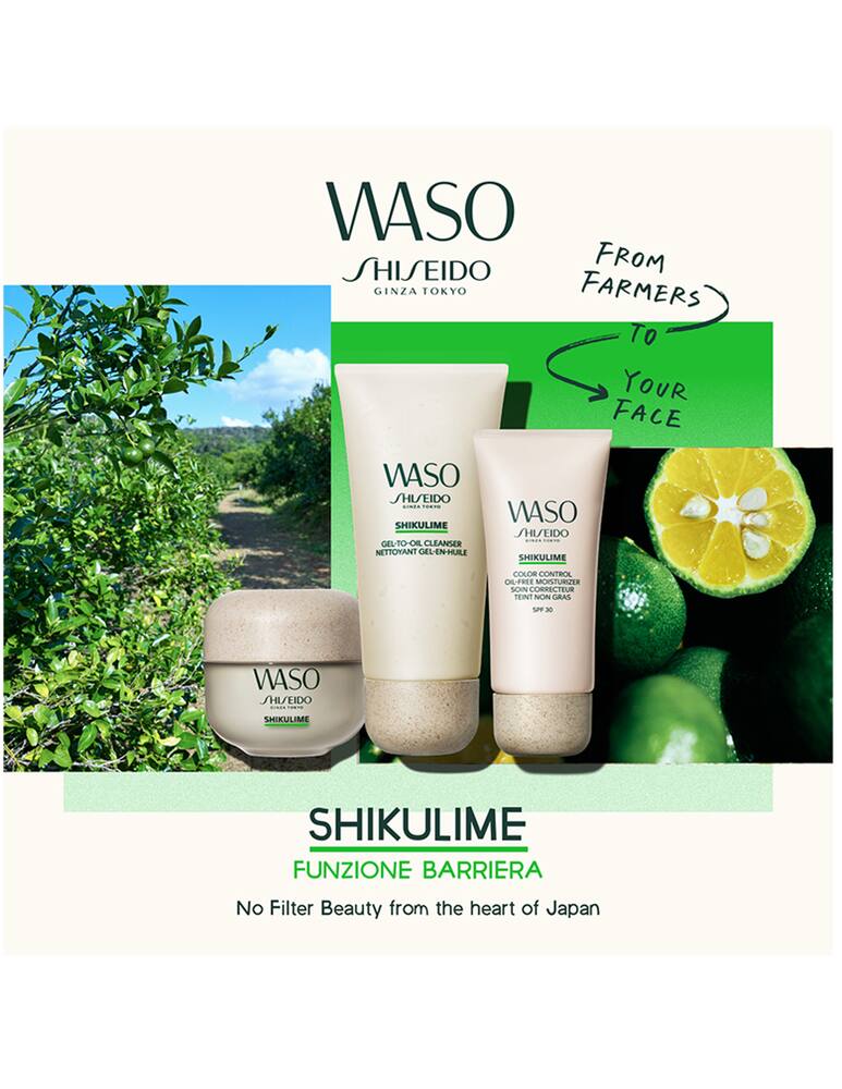 rinascente Shiseido Waso Gel-To-Oil Cleanser Detergente Viso