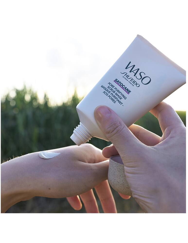 Shiseido Waso Pore Purifying Scrub Mask Maschera Purificante - immagine 7 Shiseido Waso Pore Purifying Scrub Mask Maschera Purificante - immagine 7