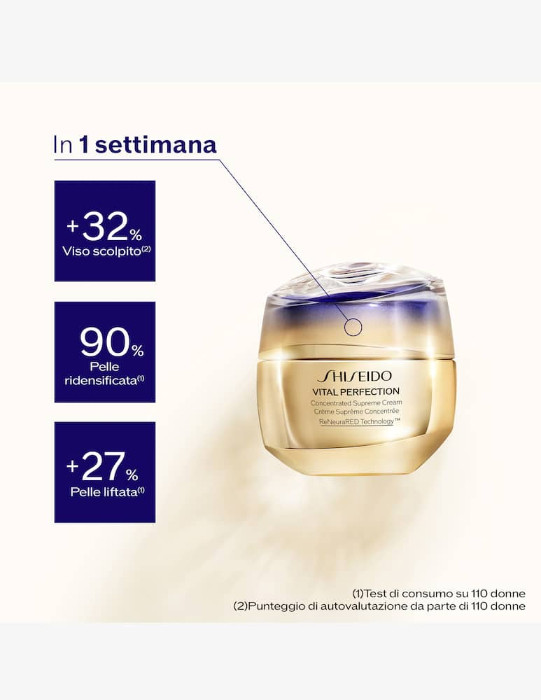 Shiseido Vital Perfection Concentrated Supreme Cream - immagine 3 Shiseido Vital Perfection Concentrated Supreme Cream - immagine 3