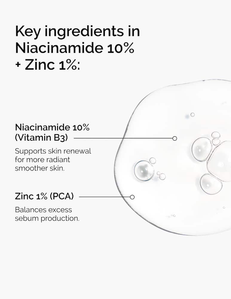 The Ordinary Niacinamide 10% + Zinc 1% Siero - immagine 7 The Ordinary Niacinamide 10% + Zinc 1% Siero - immagine 7