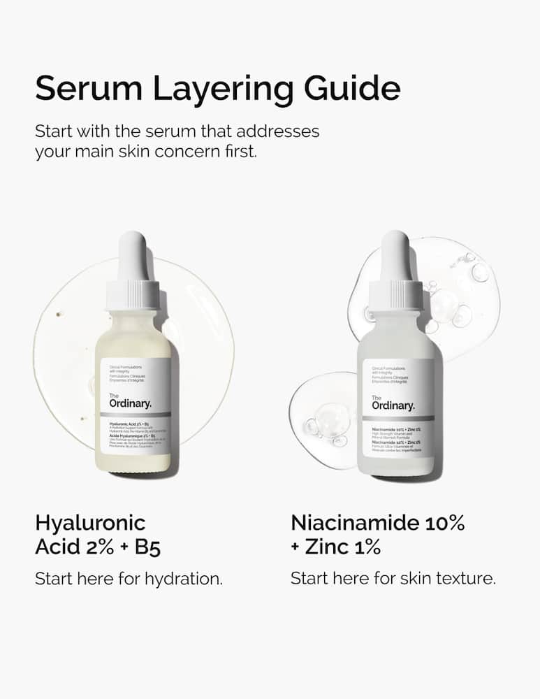rinascente The Ordinary Niacinamide 10% + Zinc 1% Serum
