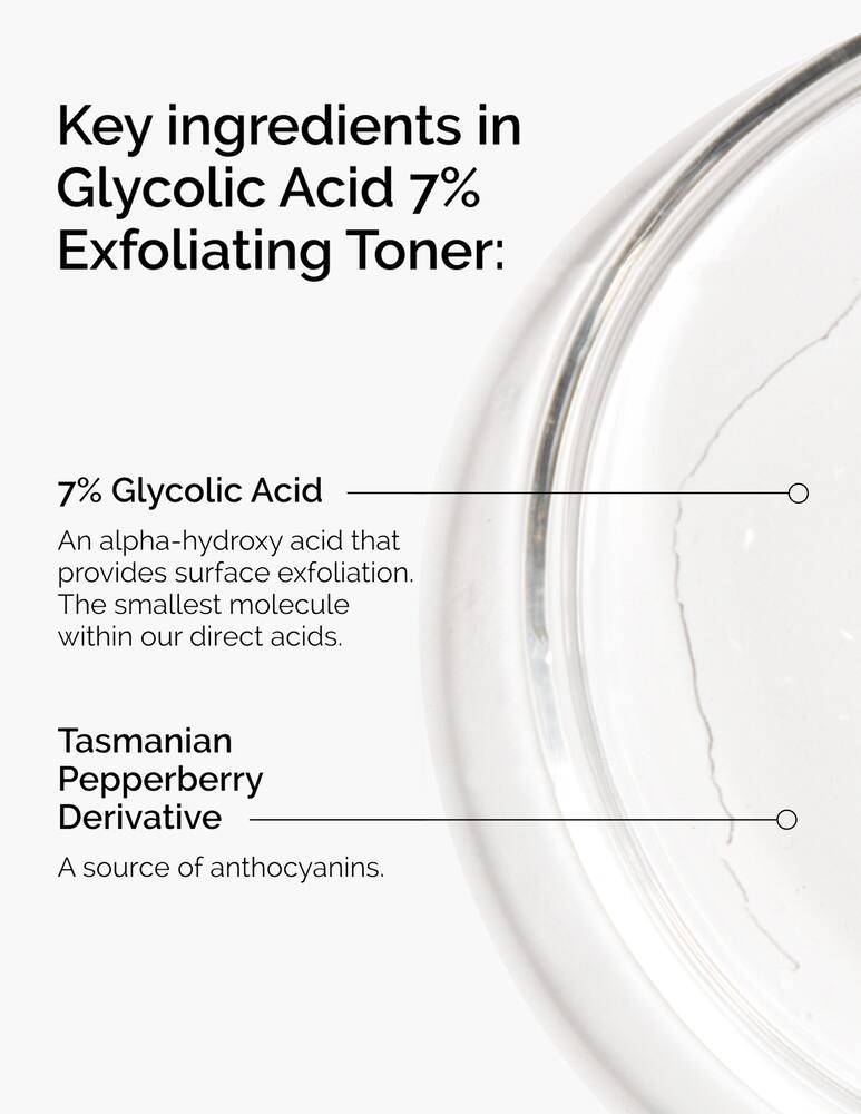 rinascente The Ordinary Glycolic Acid 7% Exfoliating Toner