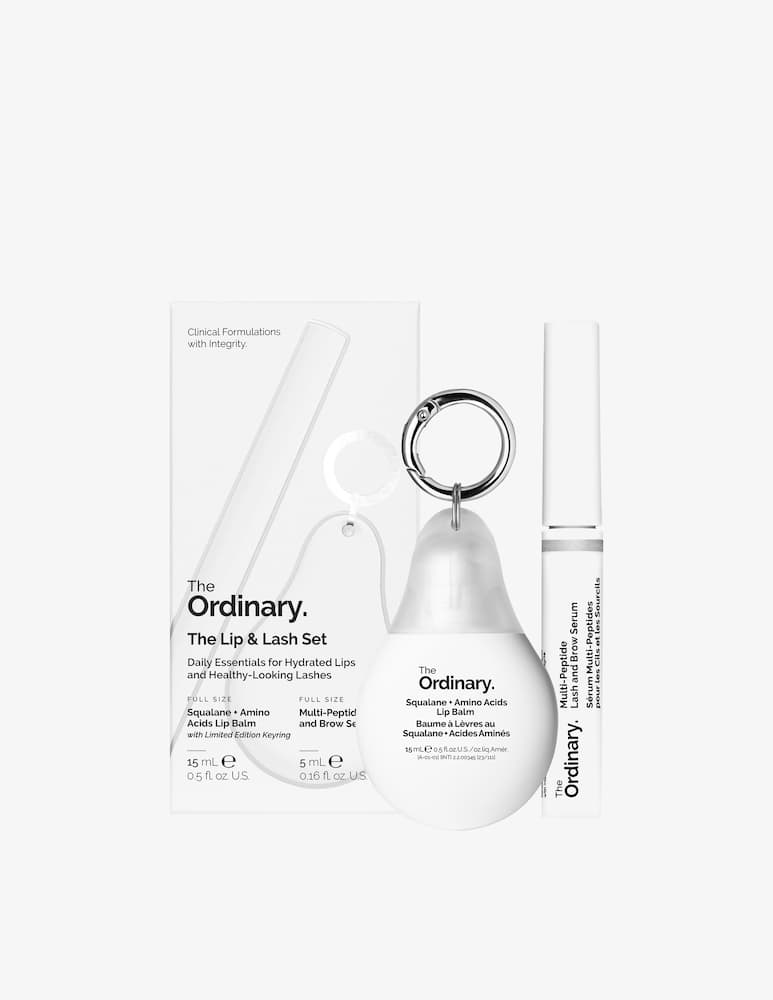 rinascente The Ordinary The Lip & Lash Gift Set