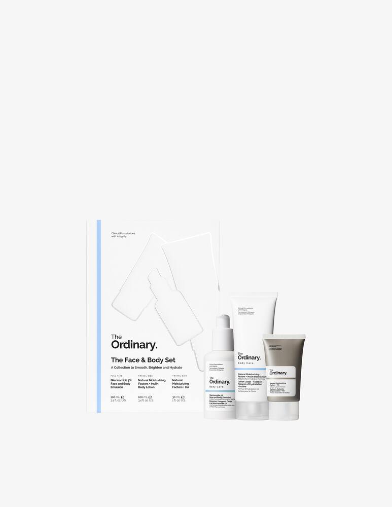 rinascente The Ordinary The Face & Body Gift Set