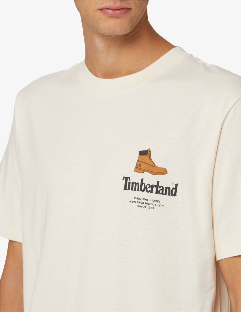 rinascente Timberland Maglietta boot logo petto
