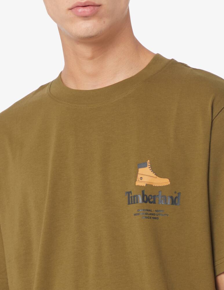 rinascente Timberland Maglietta boot logo petto