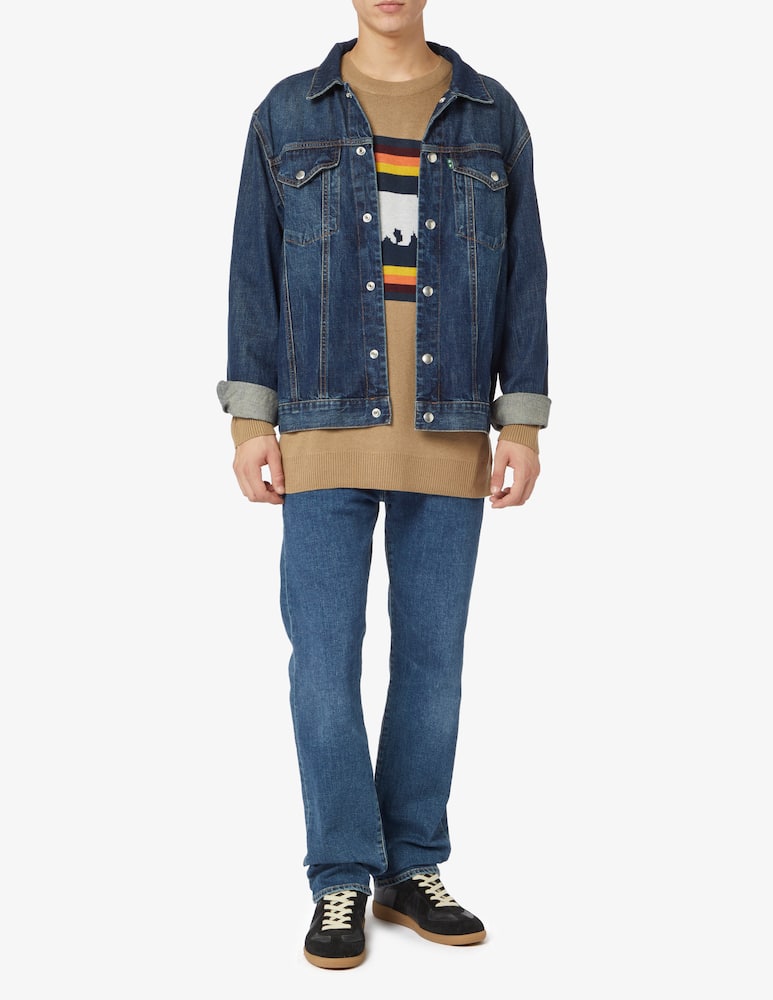 rinascente Kavu Maglia girocollo misto lana ricamo