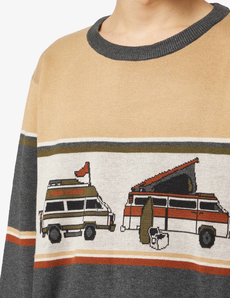 rinascente Kavu Maglia girocollo misto lana ricamo