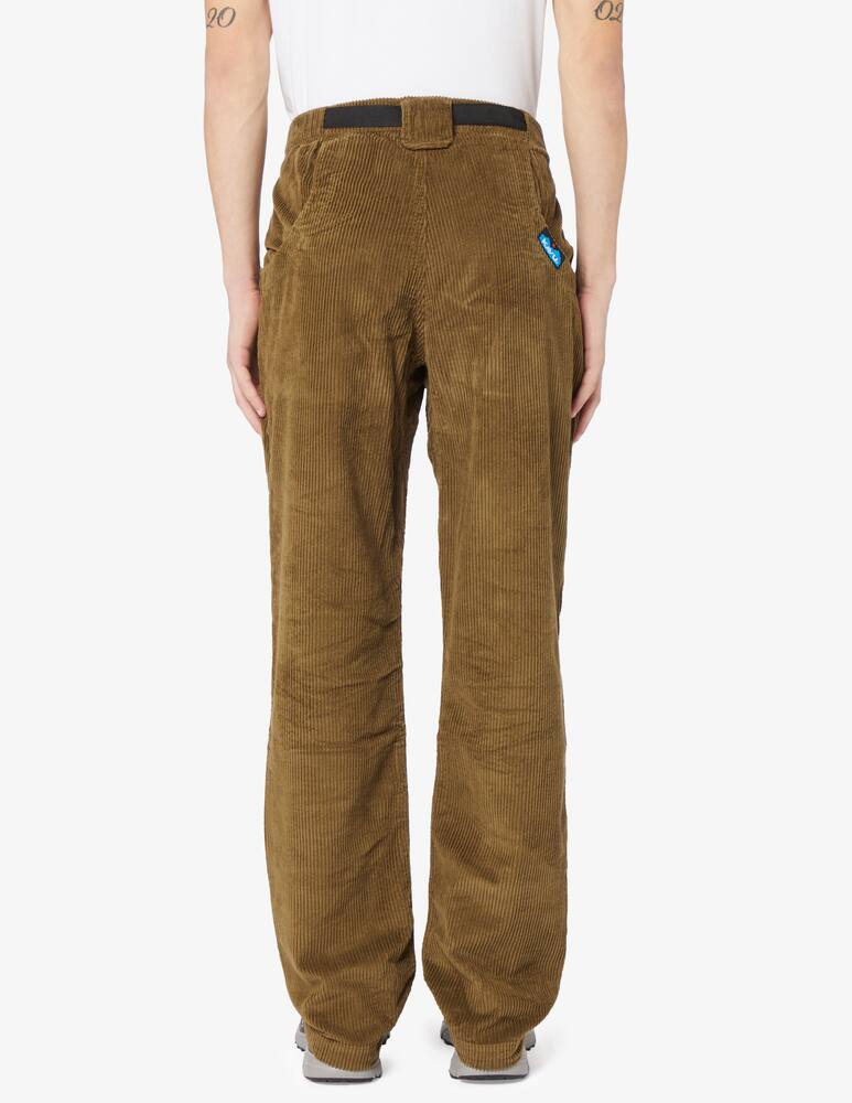 rinascente Kavu Velvet ribbed chili roy trousers
