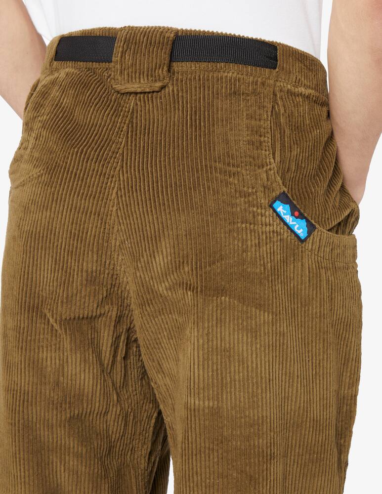 rinascente Kavu Velvet ribbed chili roy trousers