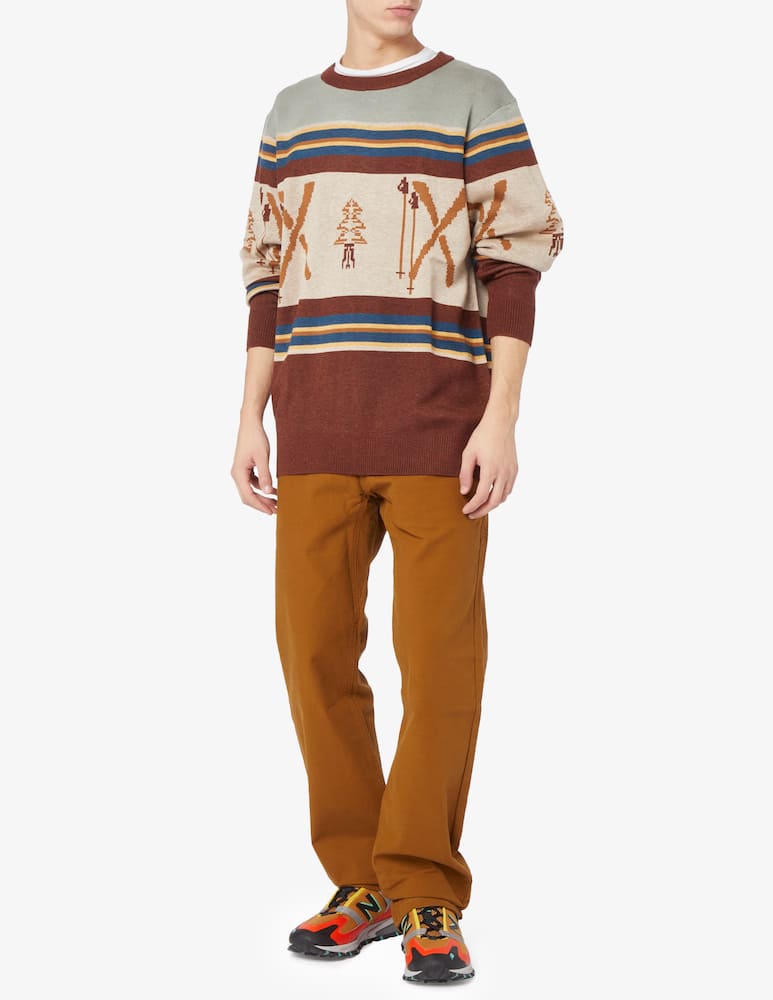 rinascente Kavu Maglia girocollo misto lana ricamo