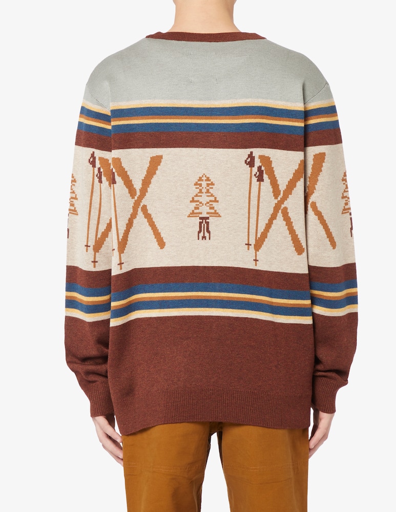 rinascente Kavu Maglia girocollo misto lana ricamo