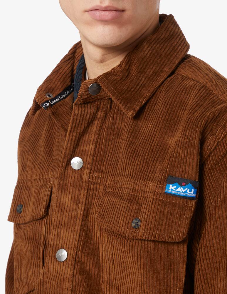 rinascente Kavu Velvet ribbed shirt