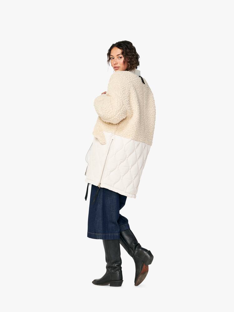 rinascente Holden Long wool  bomber