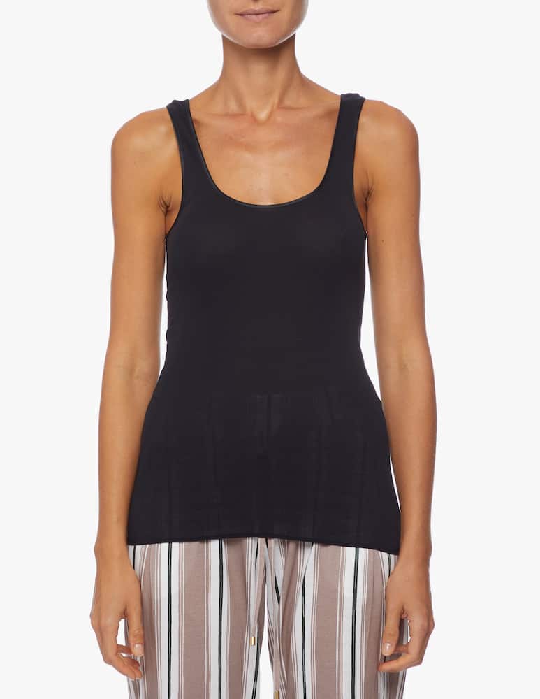 rinascente Hanro Cotton seamless tank top