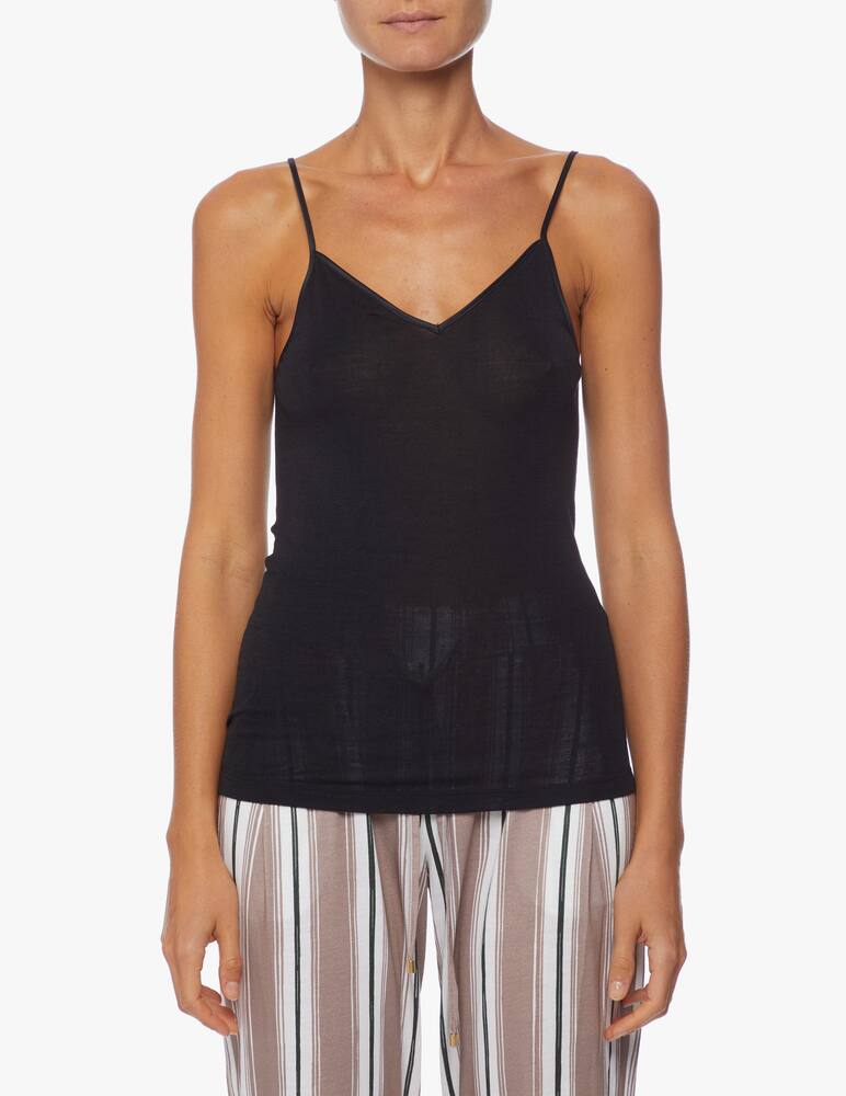 rinascente Hanro Woolen silk camisole
