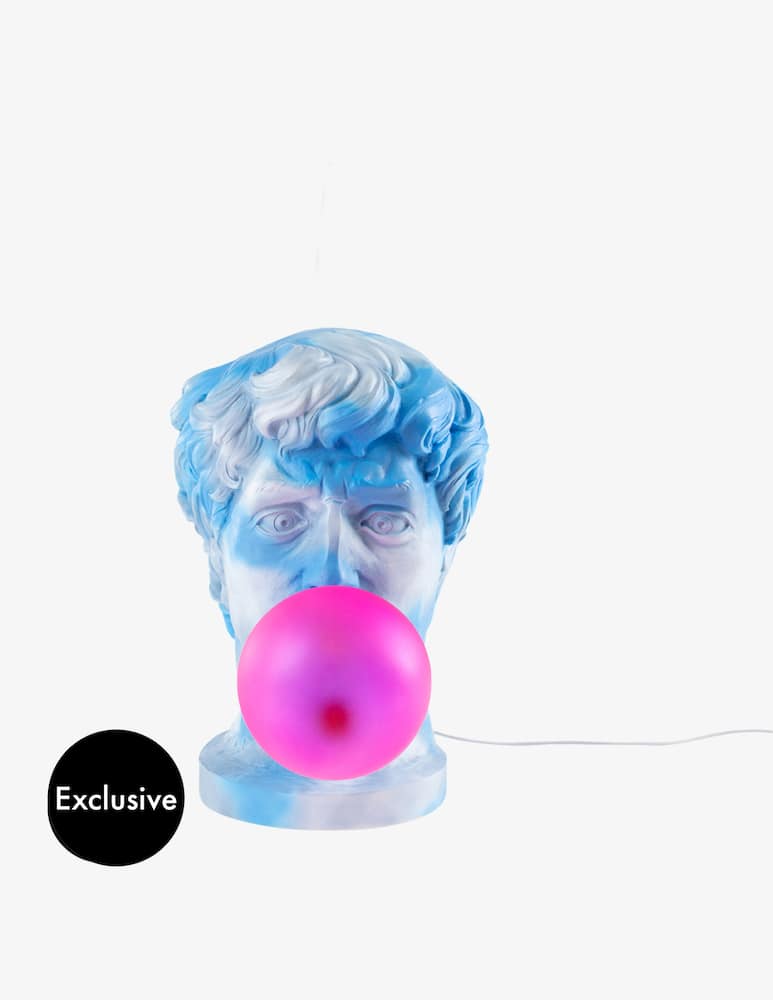 rinascente Seletti Wonder Times Sky Version Led Lampada Da Tavolo - multicolor