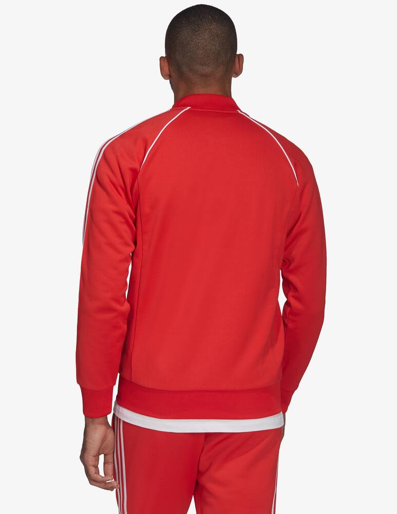 rinascente Adidas Originals Piping acetate track top - Red