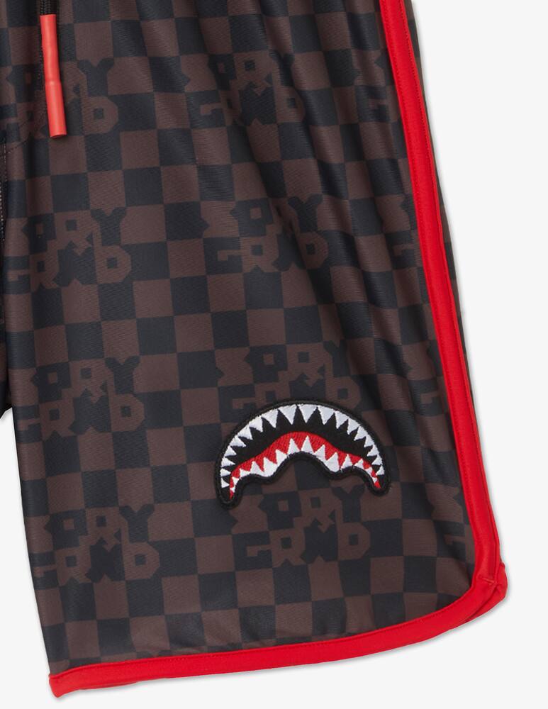 rinascente Sprayground Sprayground checkered midi swim