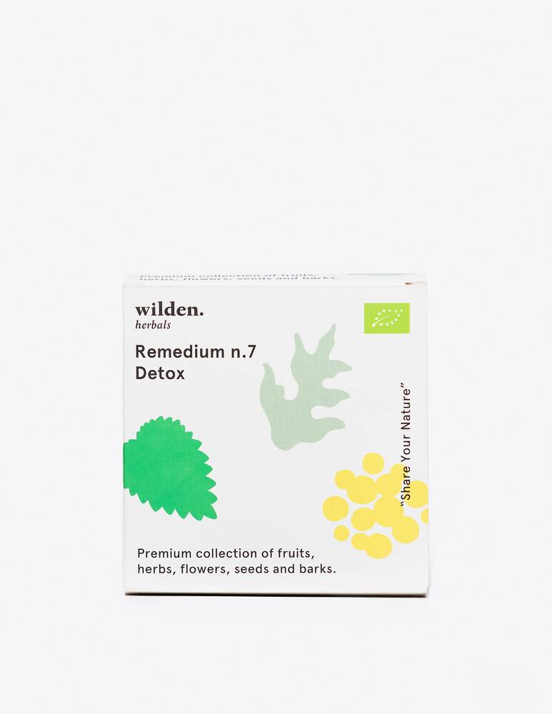 rinascente Wilden Herbals Remedium No. 7 Detox organic herbal tea, box 10 bags