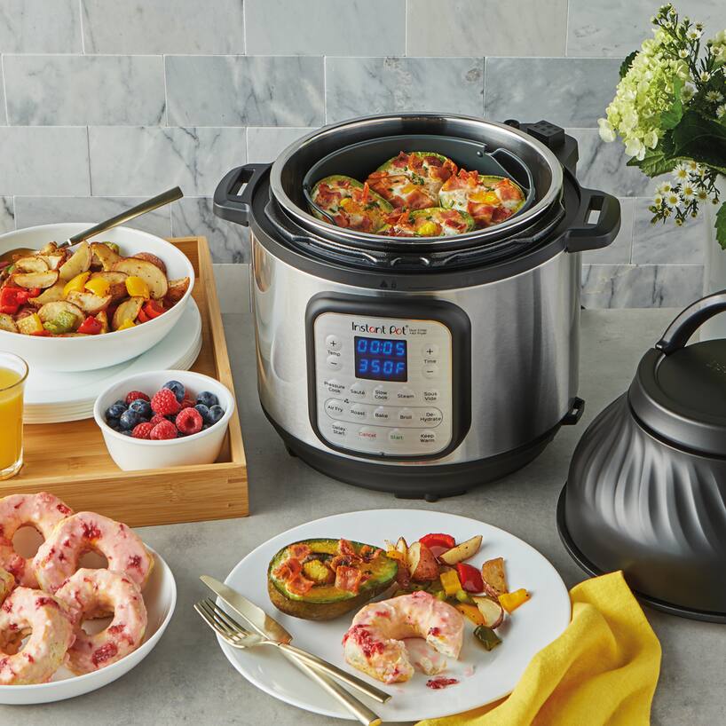 rinascente Instant Pot Instant Pot® Duo Crisp™ & Friggitrice Ad Aria 8L - Nero