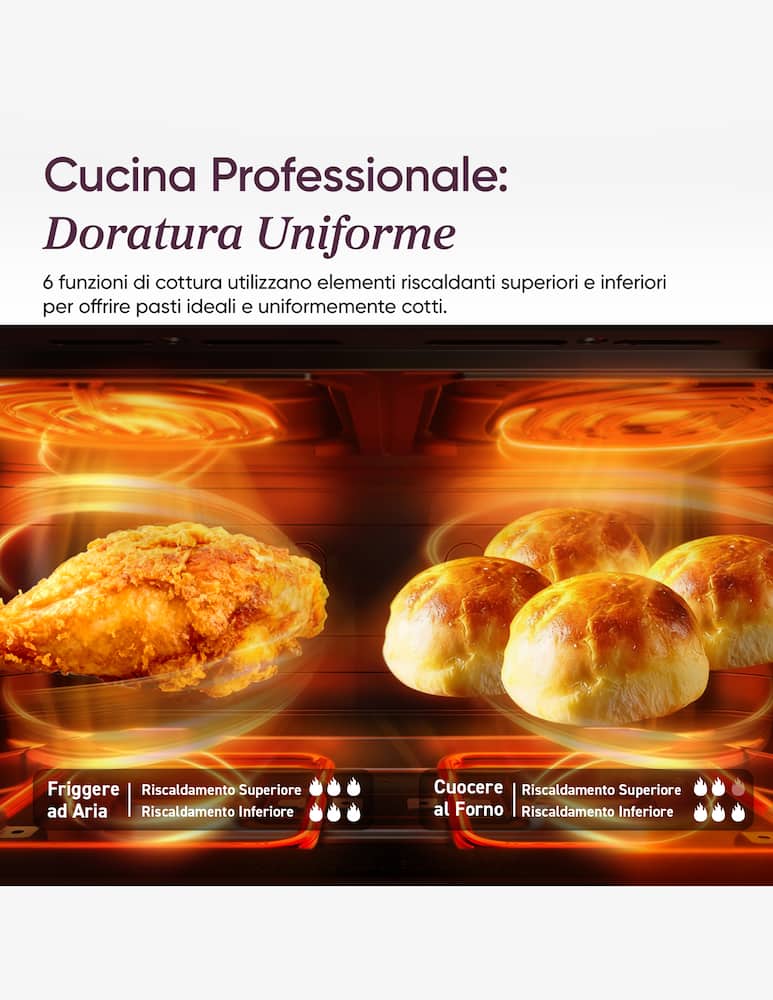 rinascente Cosori Dual Blaze Twinfry Friggitrice ad aria 10 L con WiFi