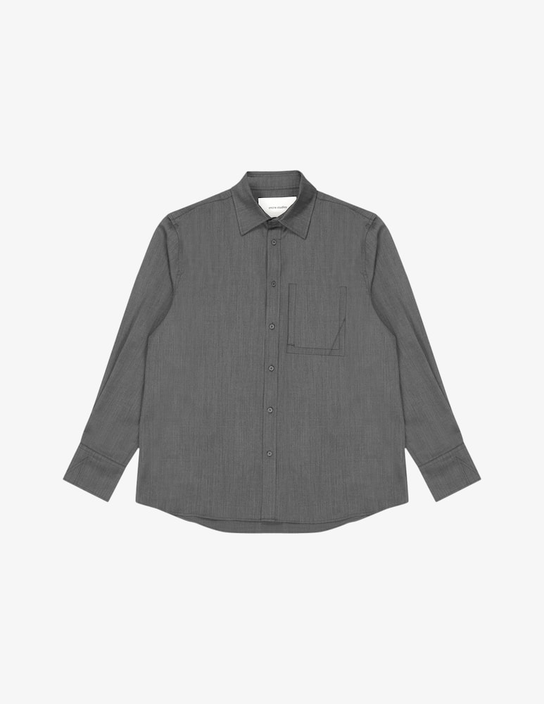 rinascente Entire Studios Classic graphite shirt