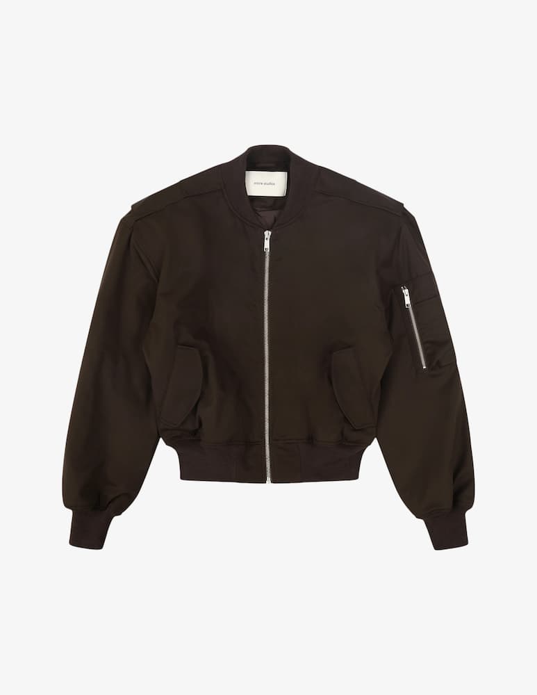 Entire Studios Cropped bomber jacket - picture 1