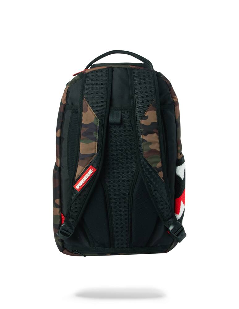 rinascente Sprayground Fire Shark Backpack backpack