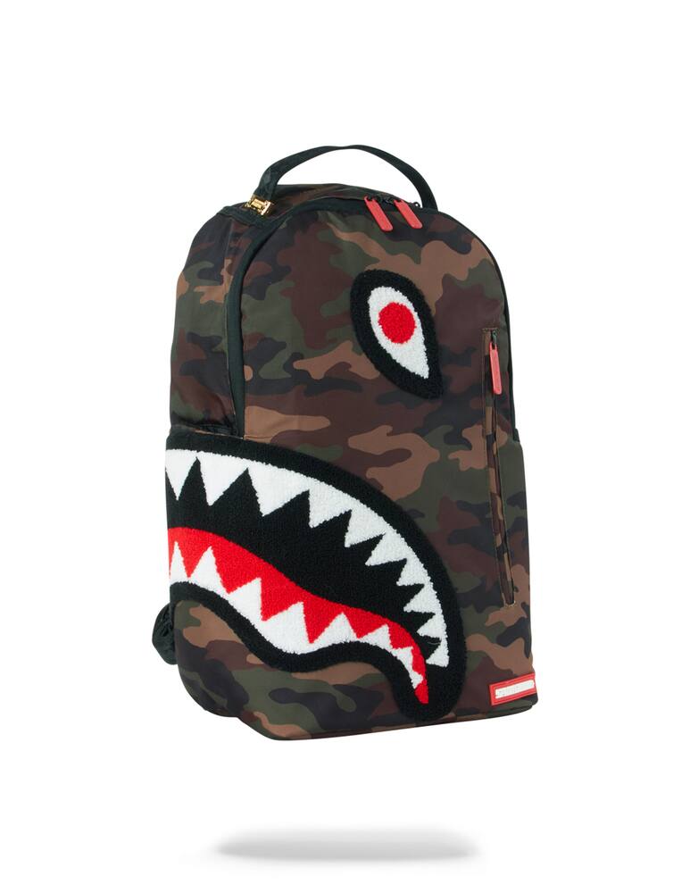 rinascente Sprayground Fire Shark Backpack backpack