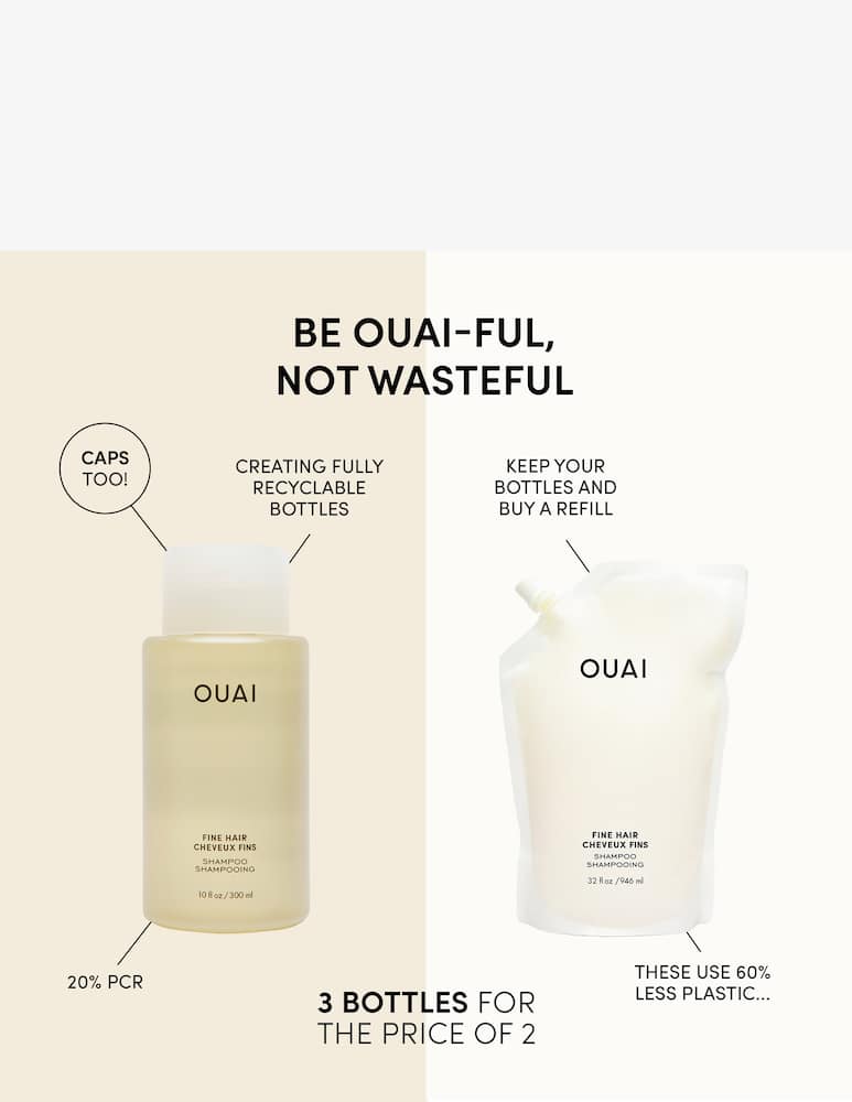 Ouai Fine Shampoo - picture 6 Ouai Fine Shampoo - picture 6