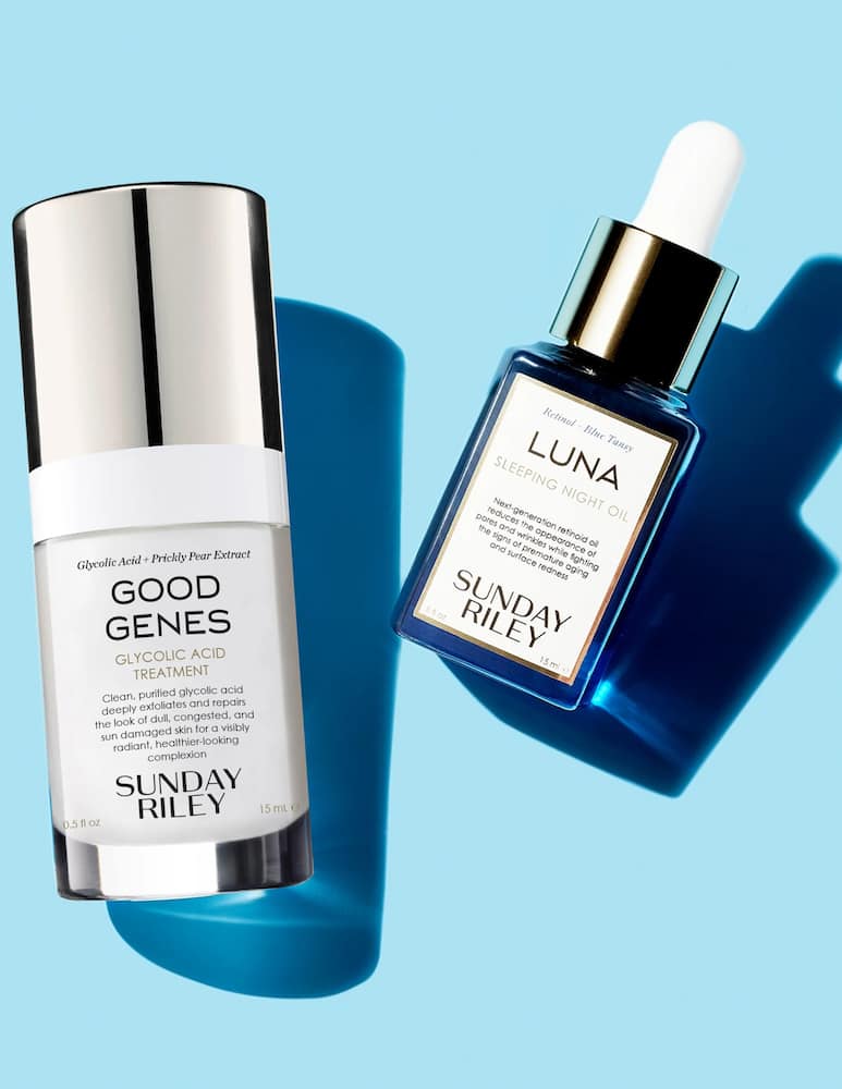 rinascente Sunday Riley Power Couple Glycolic Acid Kit di trasformazione totale