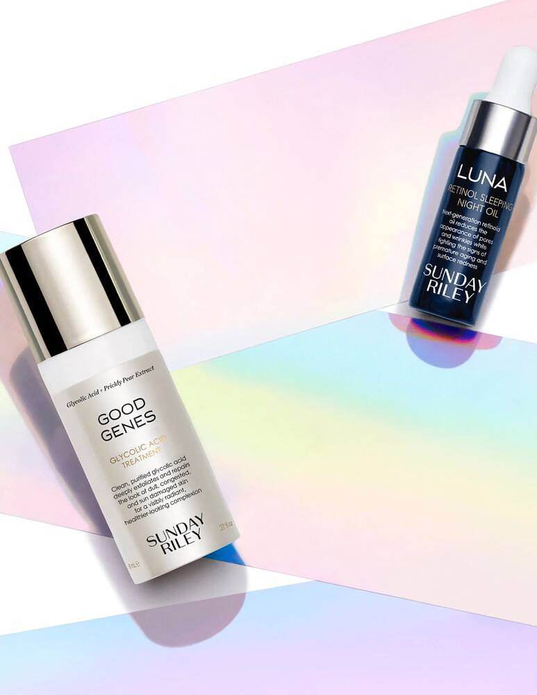 rinascente Sunday Riley Mini Power Couple Glycolic Acid Kit da viaggio