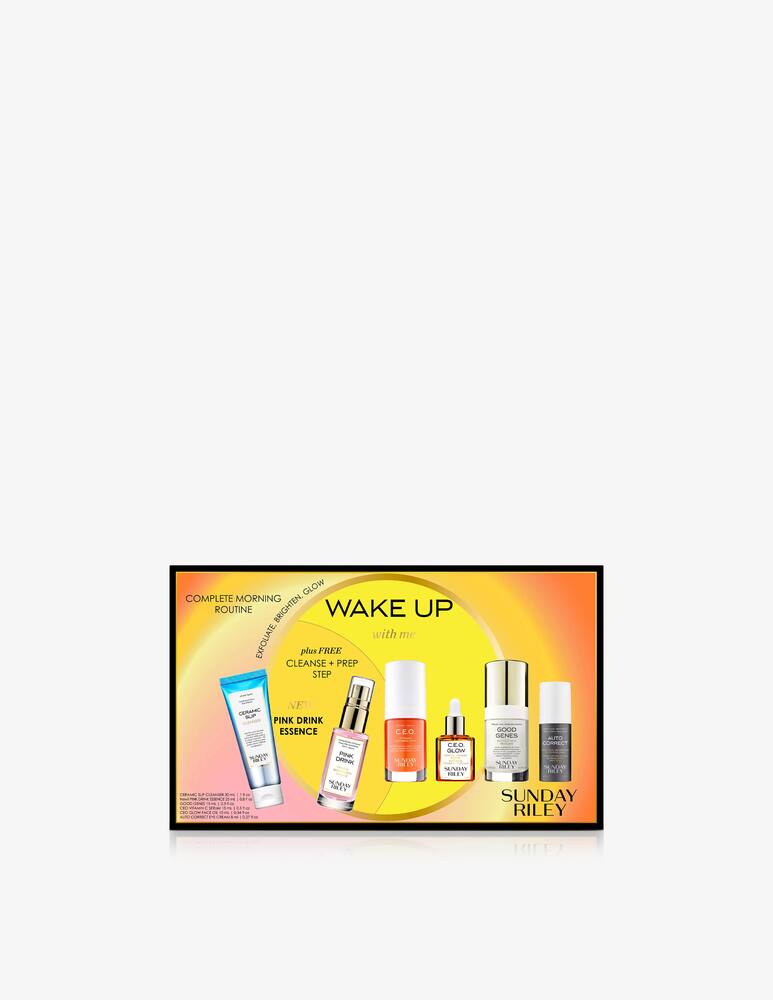 rinascente Sunday Riley Wake Up With Me Kit completo di routine mattutina