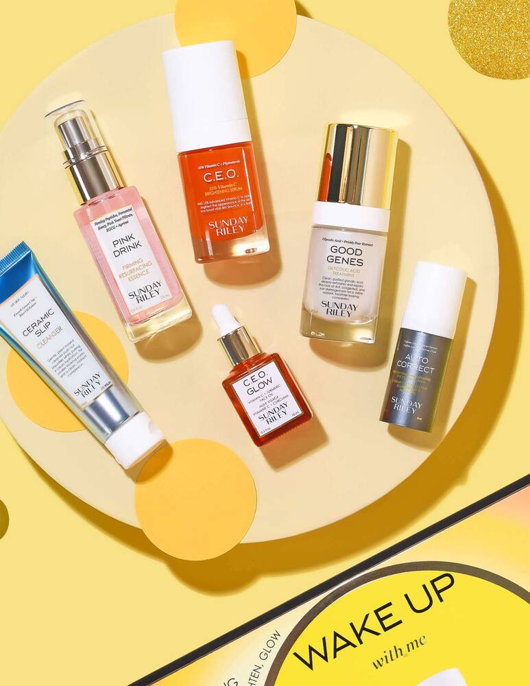 rinascente Sunday Riley Wake Up With Me Kit completo di routine mattutina