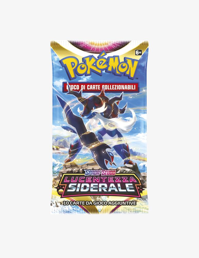 rinascente Pokemon Spada e Scudo Lucentezza Siderale busta 10 carte - Multicolor