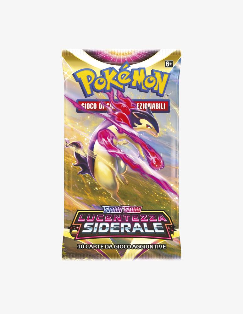 rinascente Pokemon Spada e Scudo Lucentezza Siderale busta 10 carte - Multicolor