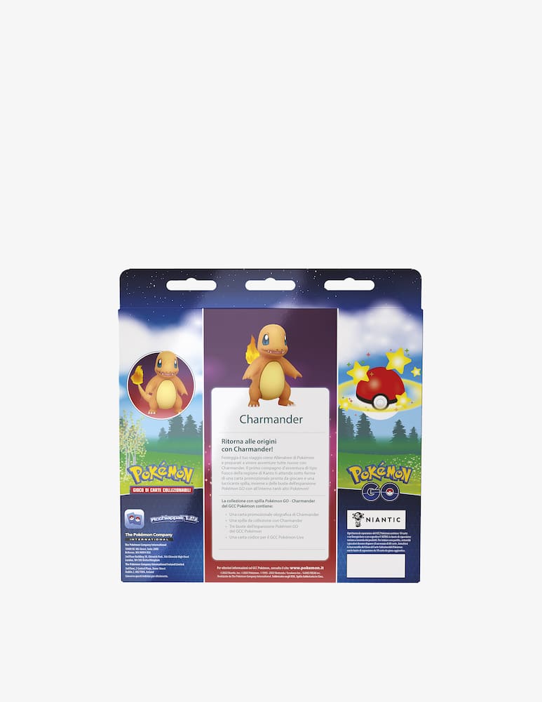 rinascente Pokemon 10.5 Pokemon GO Coll. Pin Bulbasaur/Charmander/Squirtle - Multi