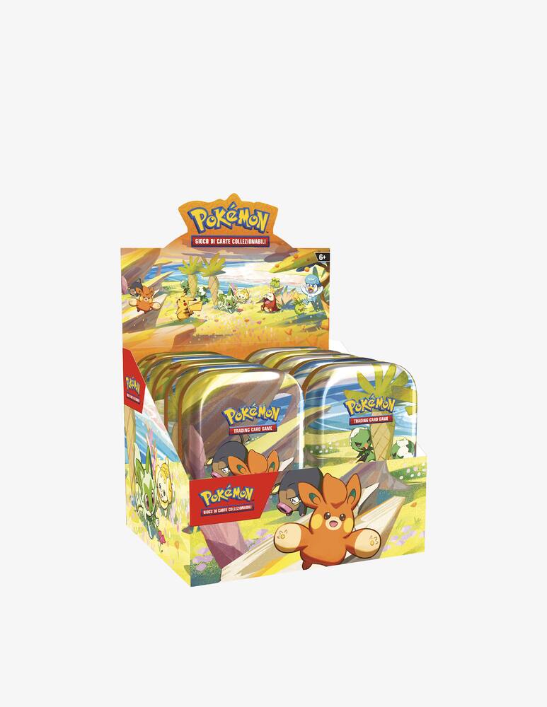 rinascente Pokemon Mini Tin Sing  In Esp Da 10 Pz Maggio