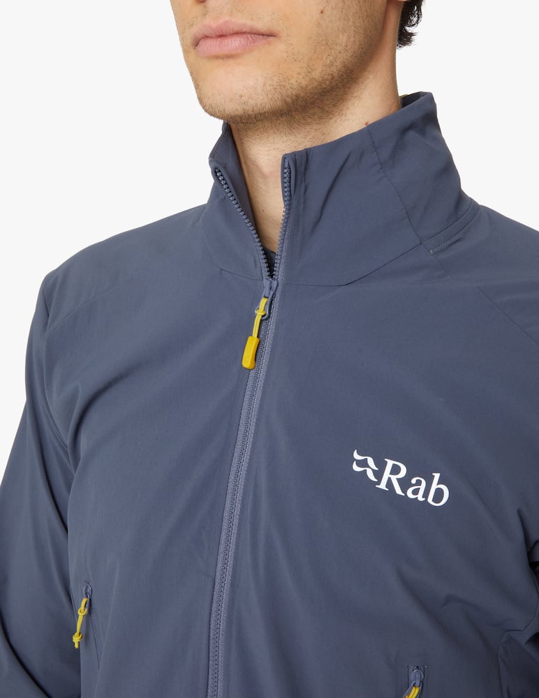 rinascente Rab Borealis tour light windshell jacket - grey