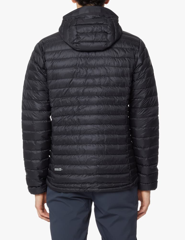 rinascente Rab Hooded microlight pertex 100g down jacket - black