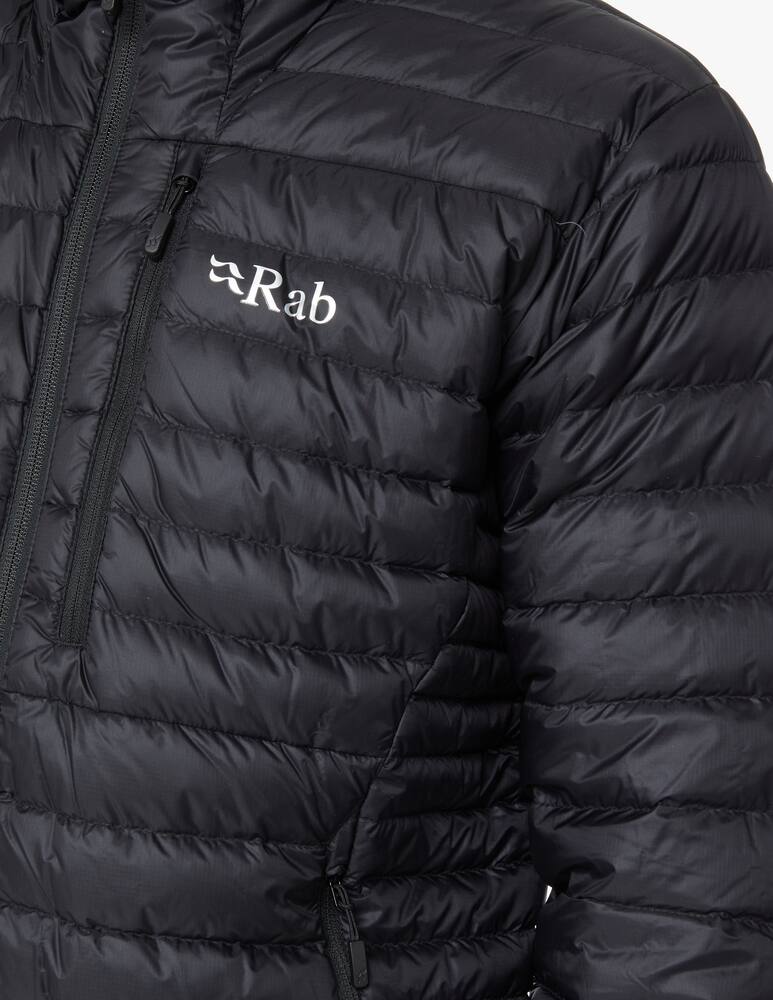 rinascente Rab Hooded microlight pertex 100g down jacket - black