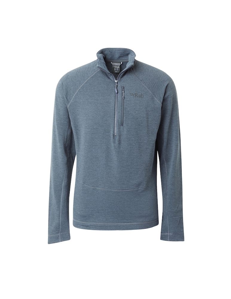 rinascente Rab Felpa pile mzip filament pull on - nero