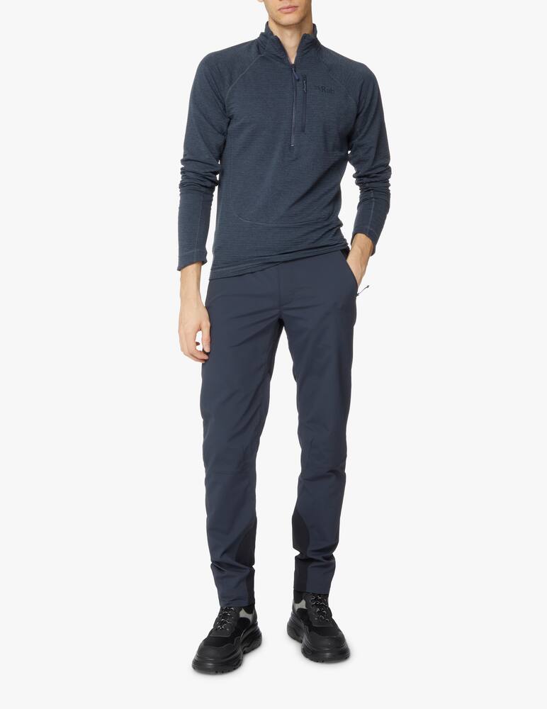 rinascente Rab Felpa pile mzip filament pull on - nero