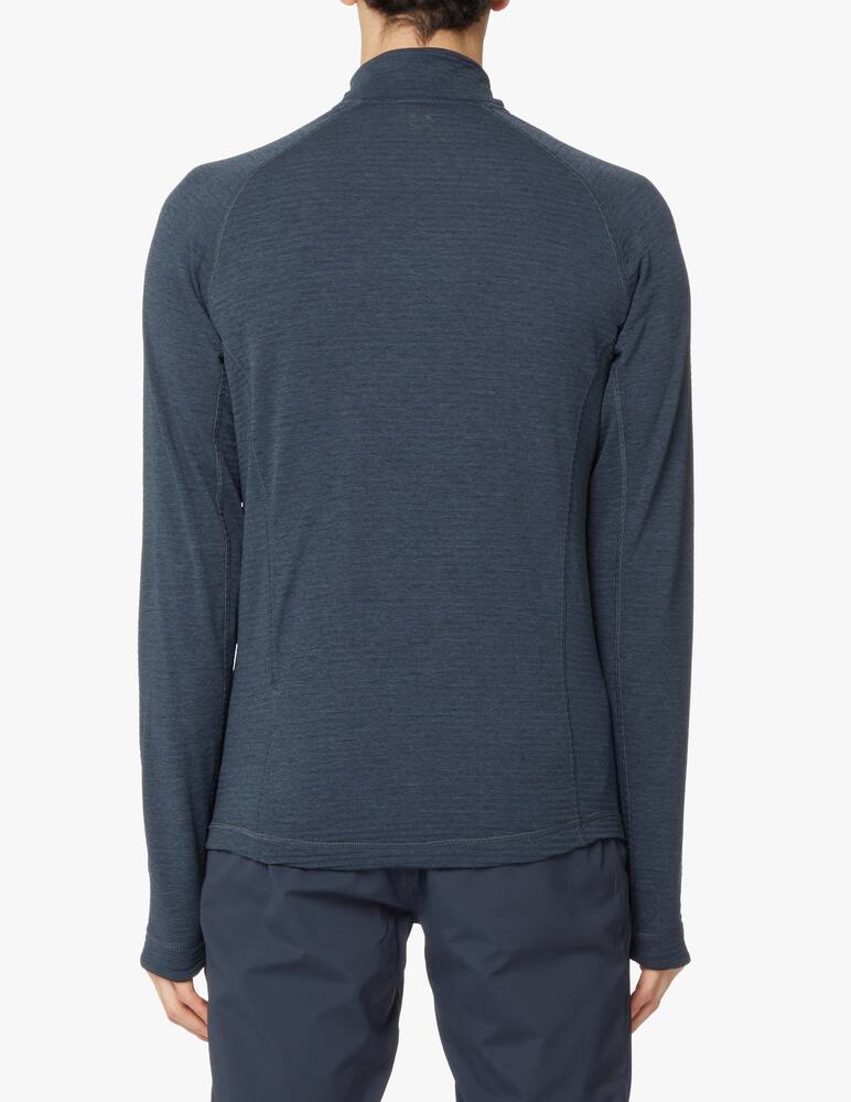 rinascente Rab Felpa pile mzip filament pull on - nero