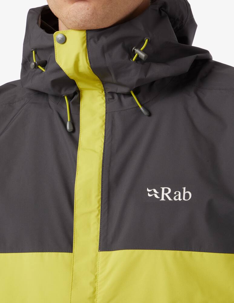 rinascente Rab Giacca leggera downpour eco pertex - grigio
